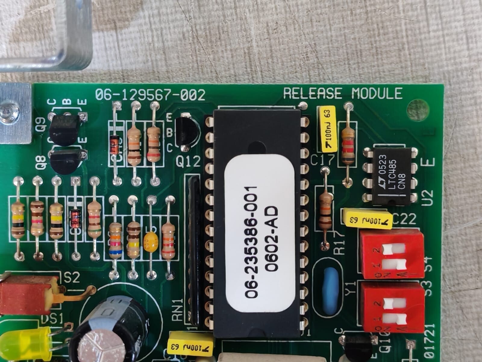 KIDDE FENWAL 74-200001-001 Kidde Fenwal 74-200001-001 Release Module PCB Card 4