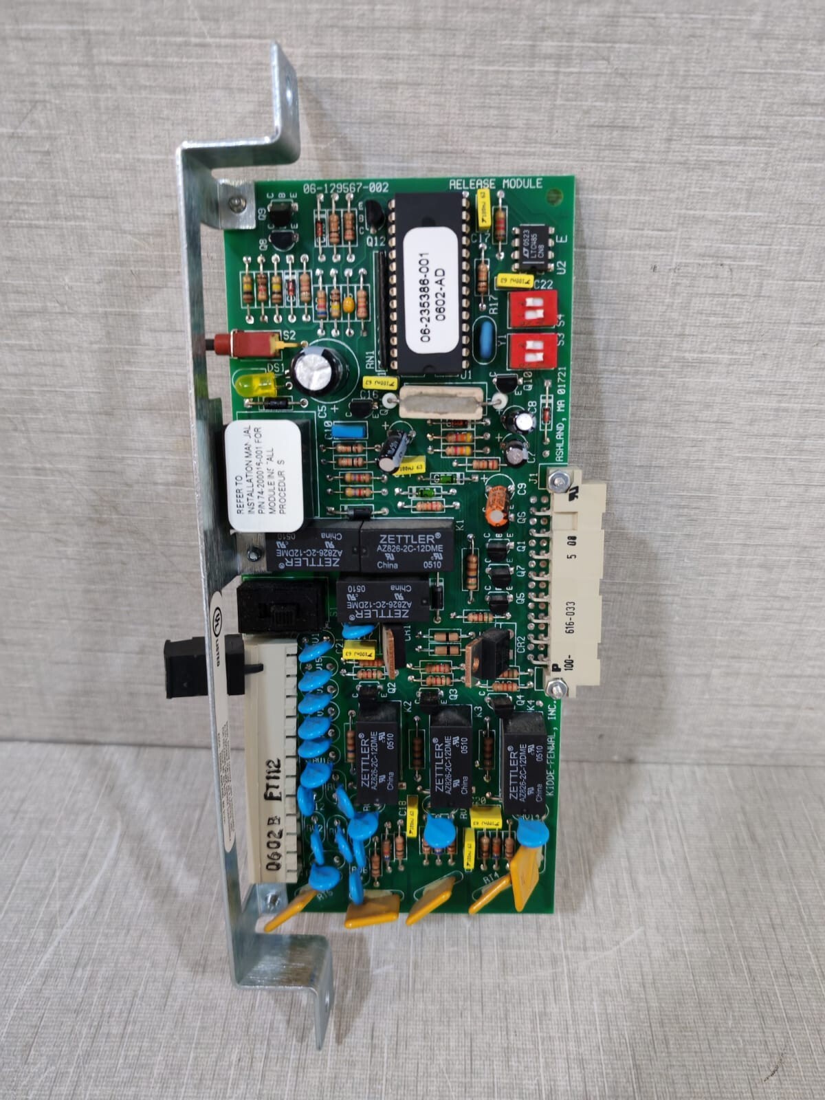 Kidde Fenwal 74-200001-001 Release Module PCB Card