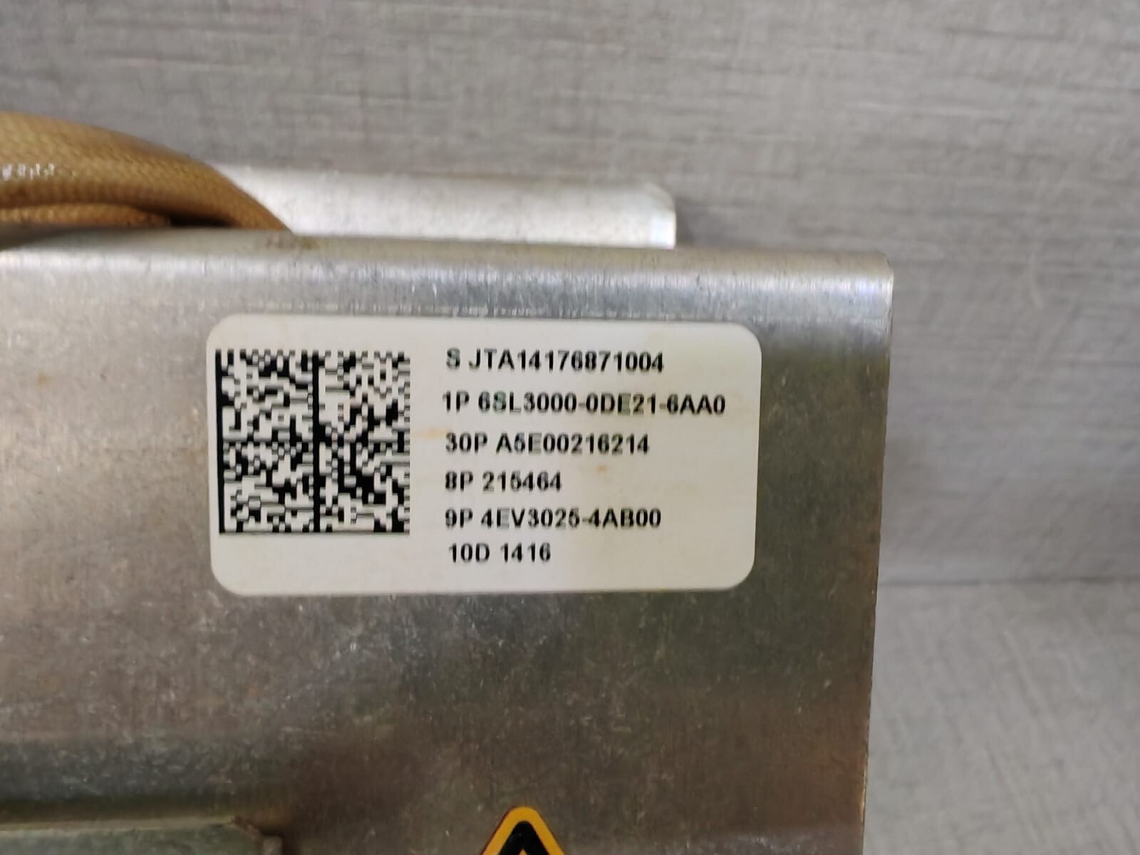 Siemens 6SL 3000-0DE21-6AA0 SIEMENS 6SL 3000-0DE21-6AA0 Simodrive 3-Phase HFD Linereactor 6