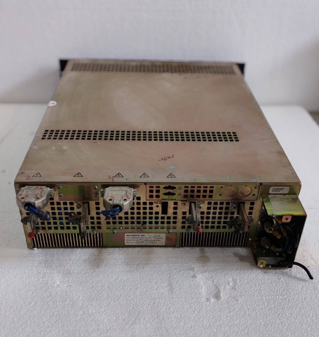 NUVONYX D3C-4083/4083BK NUVONYX D3C-4083/4083BK Rev: R Power Supply - Without Cable 8