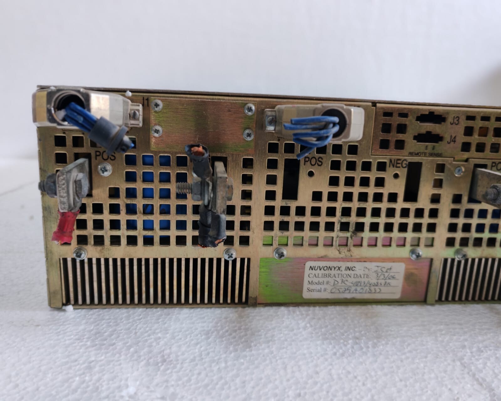 NUVONYX D3C-4083/4083BK NUVONYX D3C-4083/4083BK Rev: R Power Supply - Without Cable 9