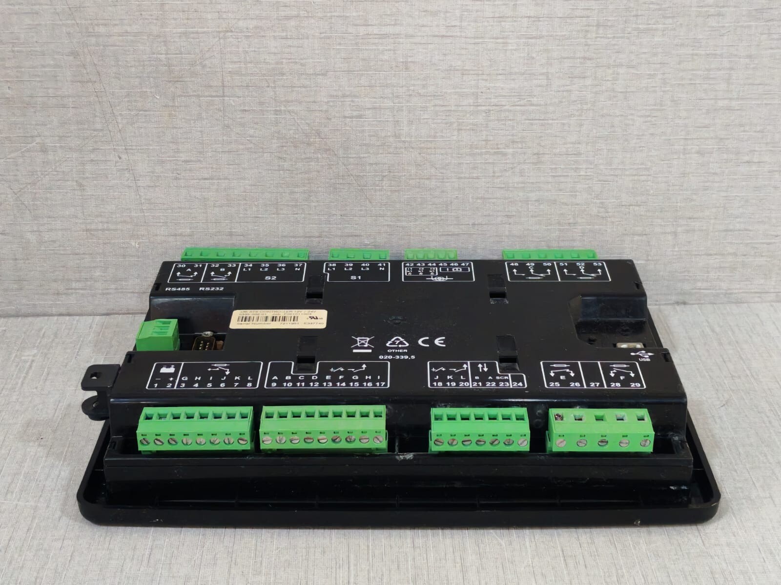 Deep Sea Electronics DSE 335 DEEP SEA ELECTRONICS DSE 335 ATS CONTROLLER 12/24V 10