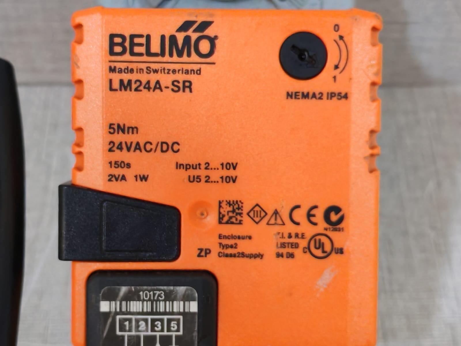 Belimo LM24A-SR BELIMO LM24A-SR DAMPER ACTUATOR 2