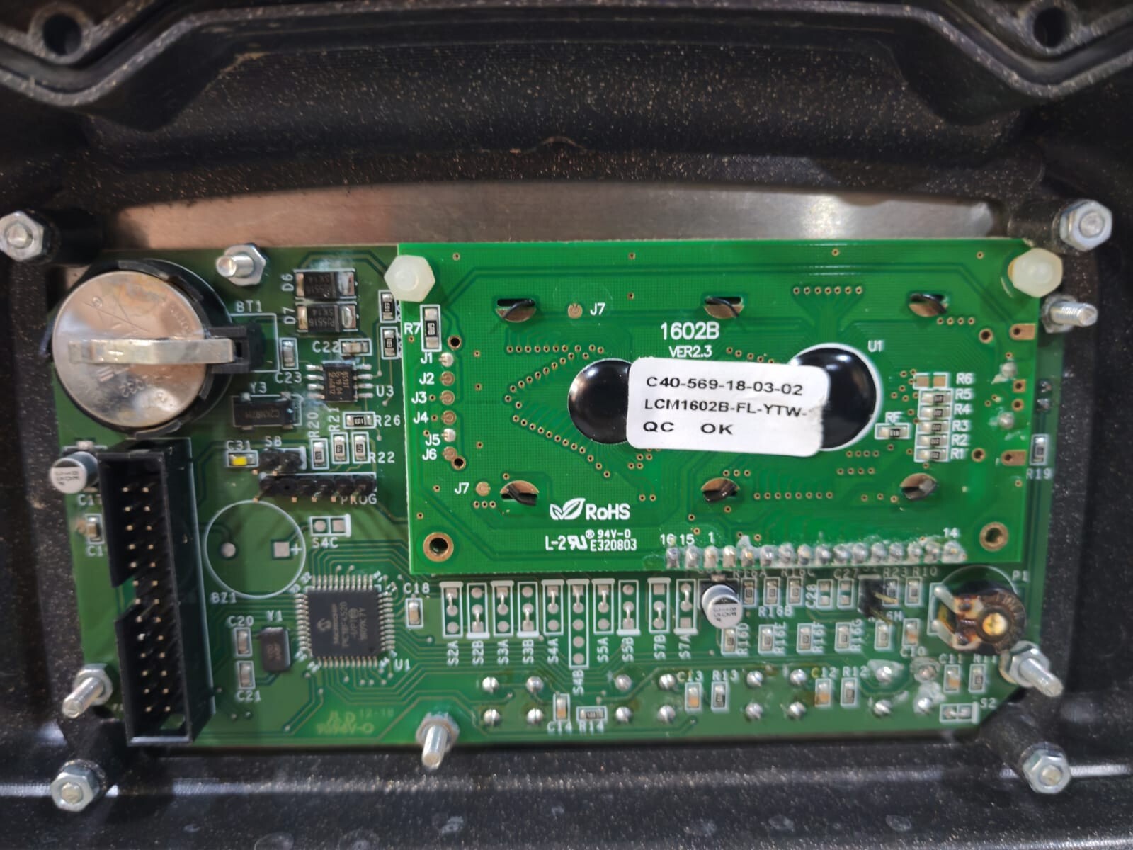 CULLIGAN PLF MOD.2K CULLIGAN PLF MOD.2K PROGRAMMABLE LOGIC FUNCTION LCD DISPLAY & MOTHER BOARD ONLY 4