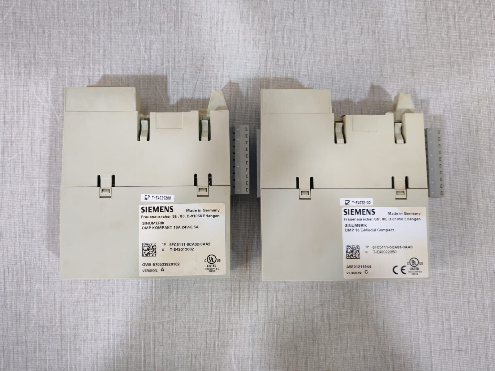 Siemens 6FC5111-0CA02-0AA2 & 6FC5111-0CA01-0AA0 Siemens Sinumerik DMP Compact 6FC5111-0CA02-0AA2 & Sinumerik 6FC5111-0CA01-0AA0 4