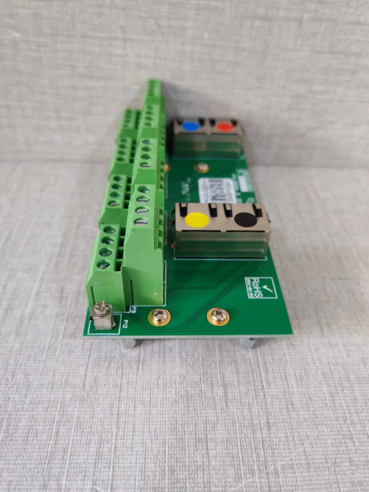 Unbranded VIPEDIA-BOA02 VIPEDIA-BOA02 Quad Din Rail Mount RJ45 Breakout Adapter 4-Port PCB Card 6