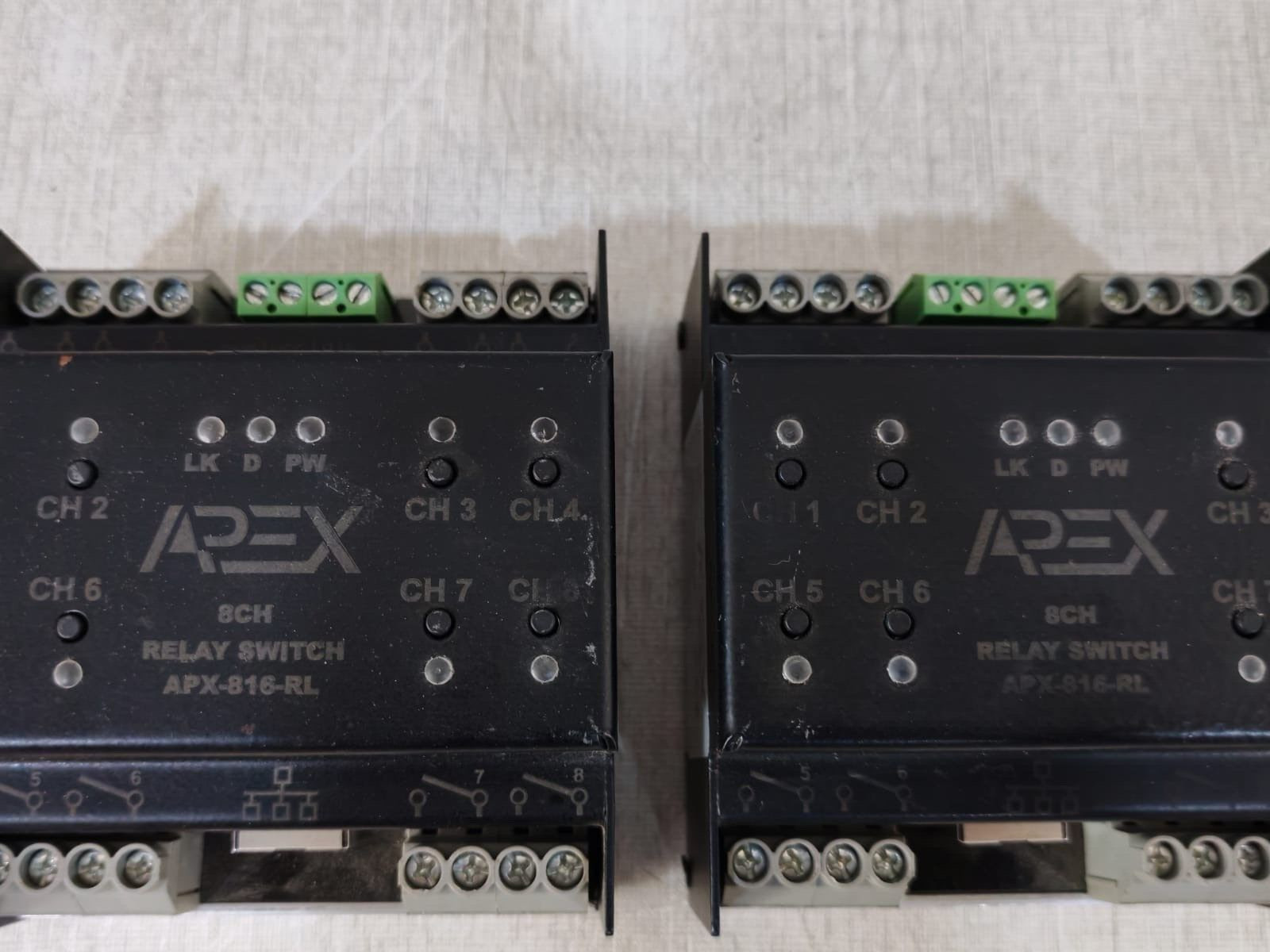 Apex APX-816-RL APEX 8-Ch Relay Switch APX-816-RL CAN-BUS Ethernet 2