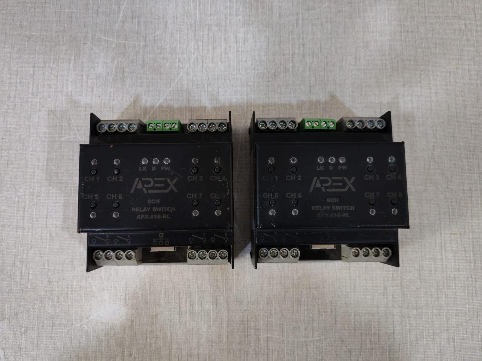 APEX 8-Ch Relay Switch APX-816-RL CAN-BUS Ethernet