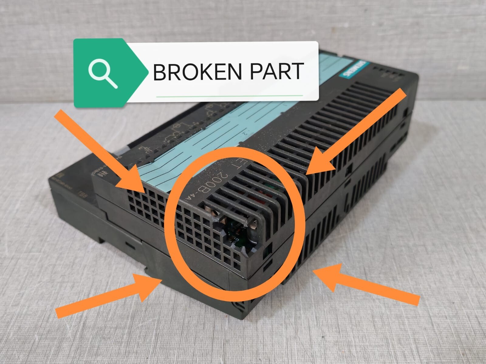 Siemens 134-0HF01-0BB0/134-0CD40-0XA0 SIEMENS ET 200B-4A SIMATIC S7 134-0HF01-0BB0/134-0CD40-0XA0 8