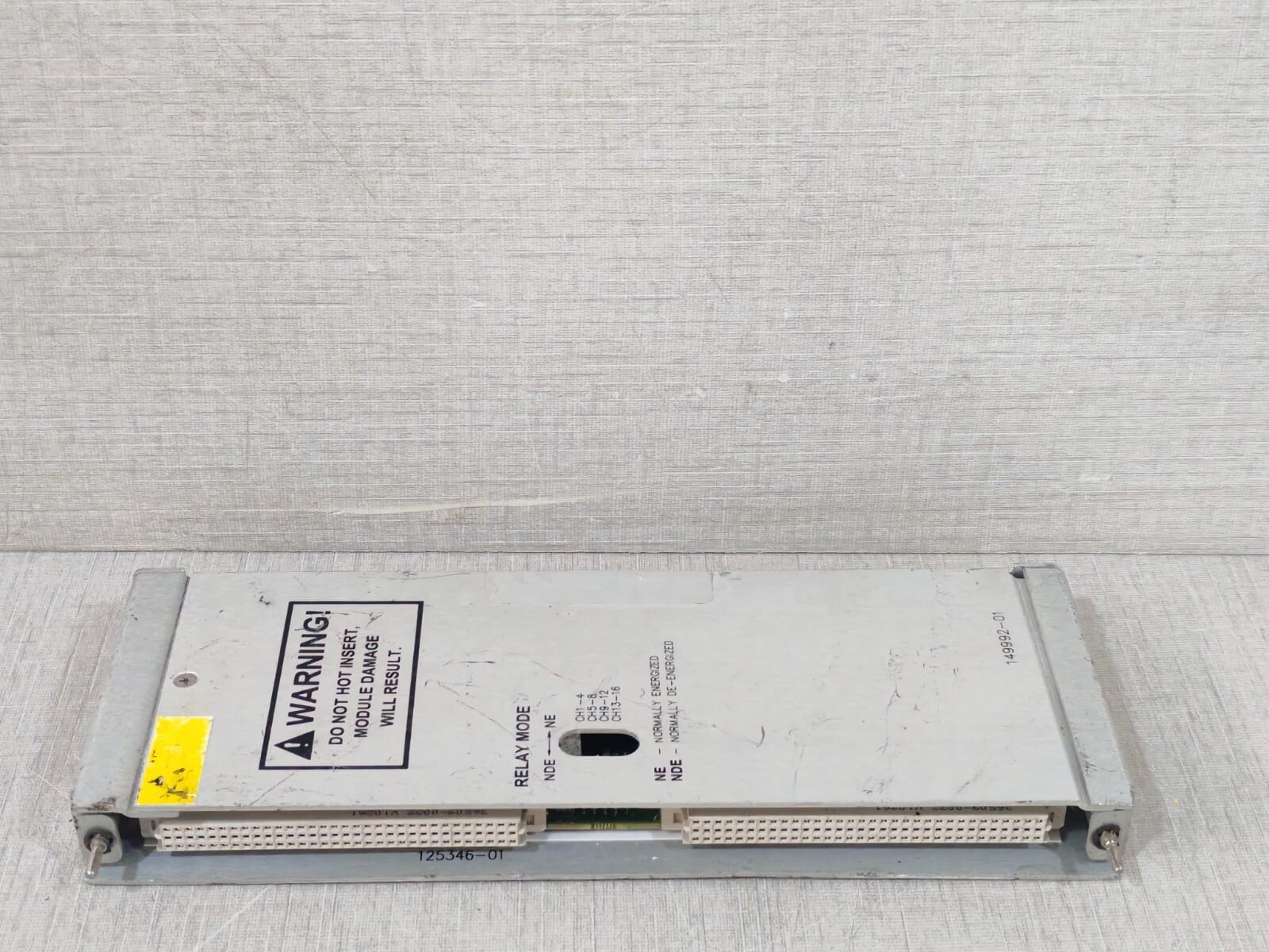 Bentley 149992-01 BENTLY NEVADA 149992-01 16 CH RELAY MODULE 6
