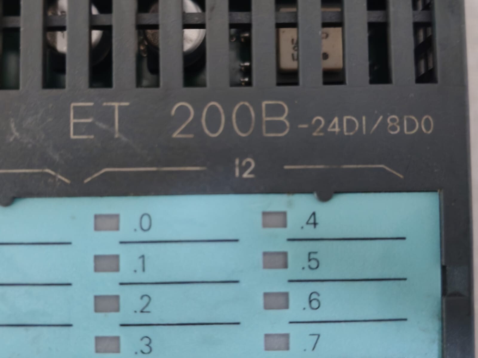 Siemens 193-0CB10-0XA0/133-0BN01-0XB0 SIEMENS ET 200B-24DI/8DO PROGRAMMABLE CONTROLLER 193-0CB10-0XA0/133-0BN01-0XB0 2