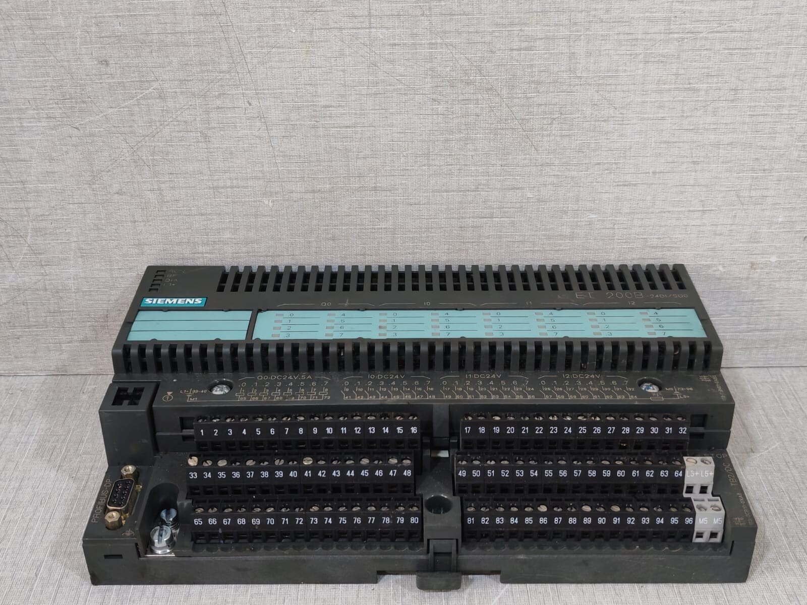 Siemens 193-0CB10-0XA0/133-0BN01-0XB0 SIEMENS ET 200B-24DI/8DO PROGRAMMABLE CONTROLLER 193-0CB10-0XA0/133-0BN01-0XB0 5