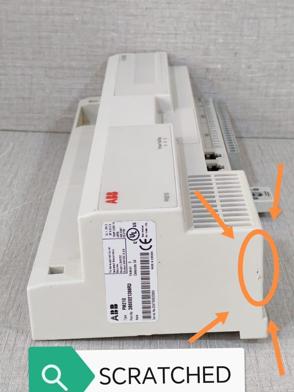 ABB AC 800C/3BSE021386R3 ABB PM210 COMPACT CONTROLLER AC 800C/3BSE021386R3 7