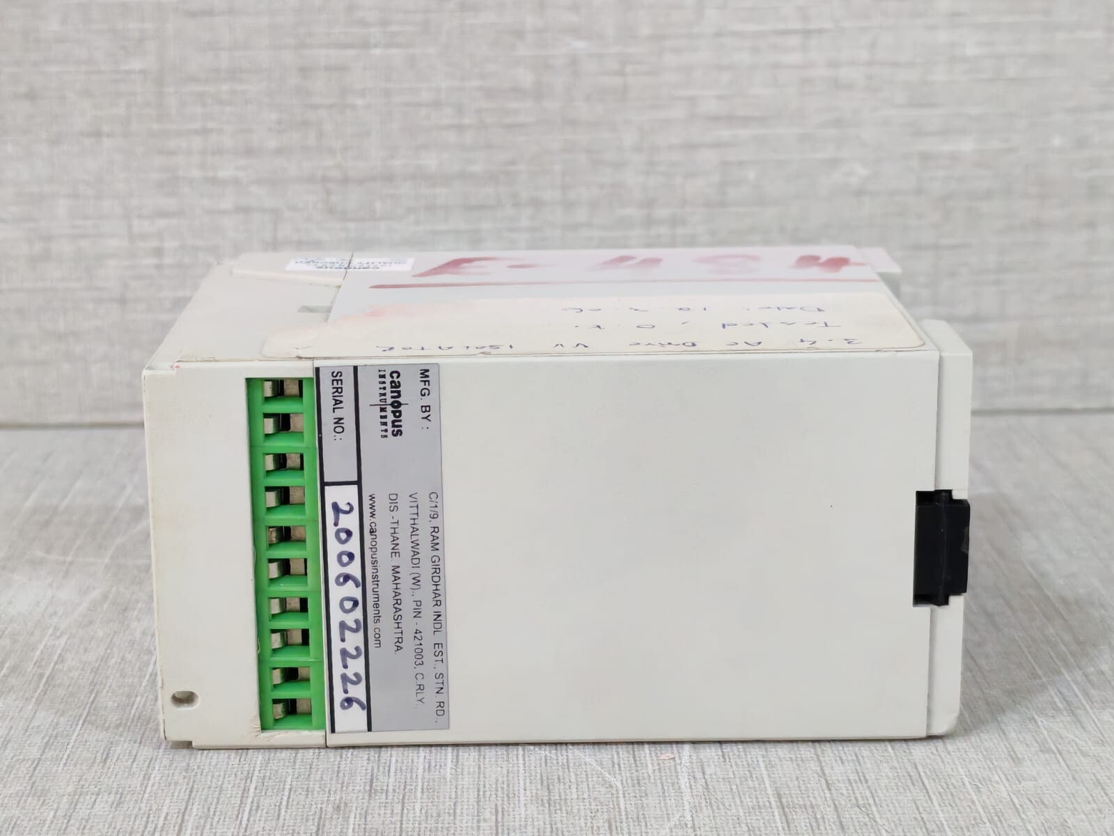 CANOPUS INSTRUMENTS 1VVI 1010-1 CANOPUS INSTRUMENTS 1VVI 1010-1 DC ISOLATING AMPLIFIER 4