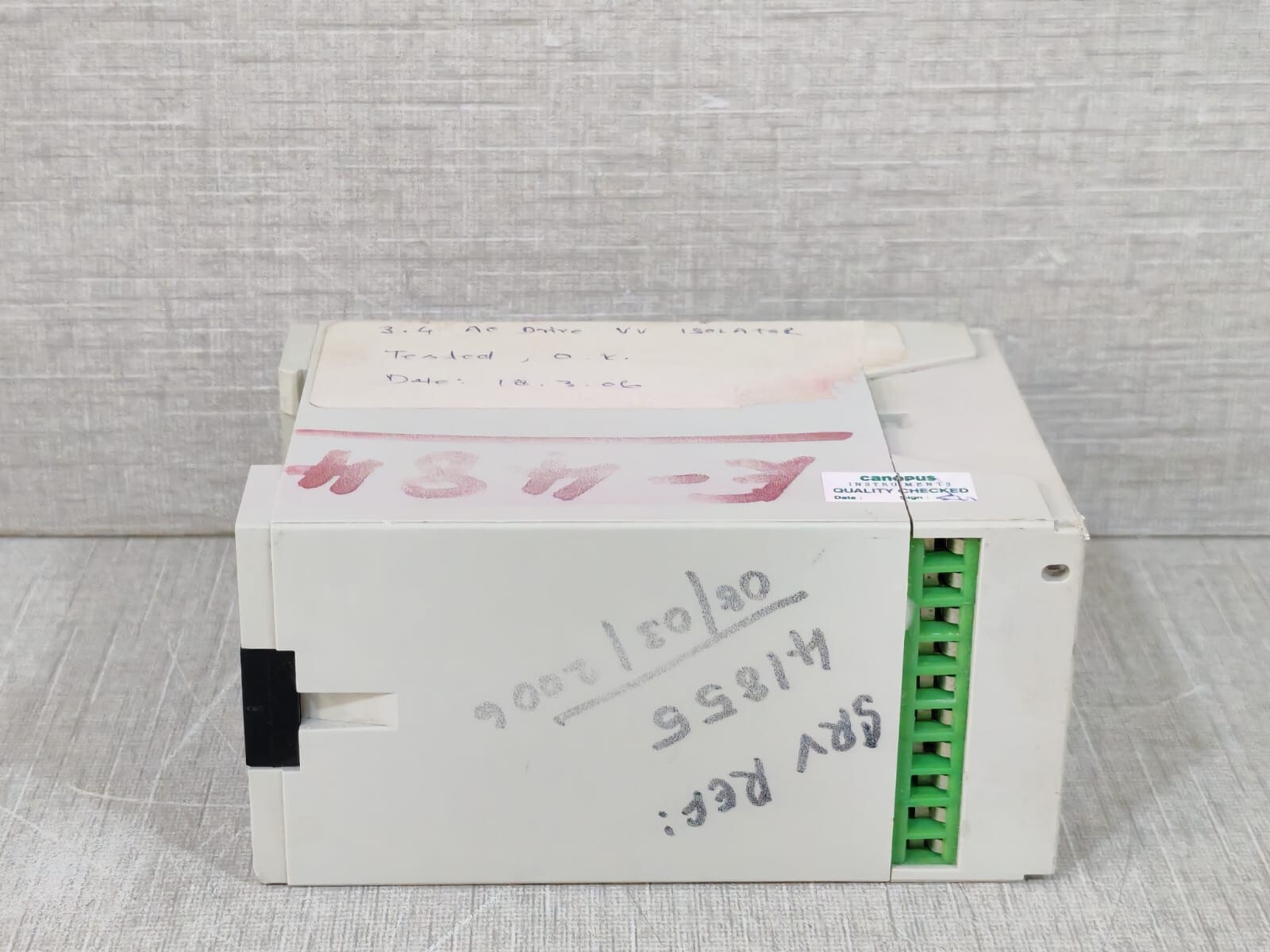 CANOPUS INSTRUMENTS 1VVI 1010-1 CANOPUS INSTRUMENTS 1VVI 1010-1 DC ISOLATING AMPLIFIER 5