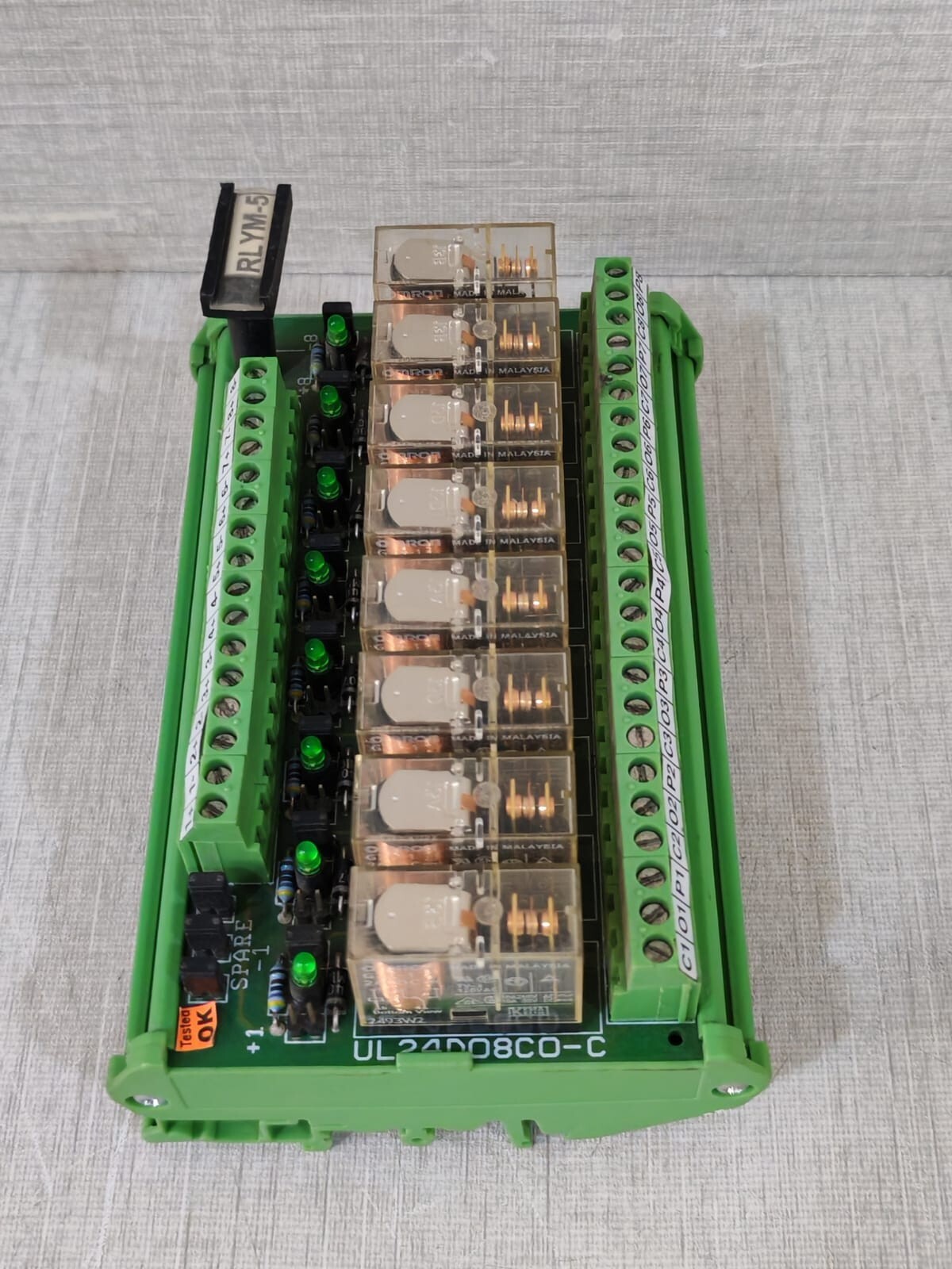 UL GROUP UL24DO8CO-C UL GROUP UL24DO8CO-C 8-CHANNEL RELAY BOARD 4
