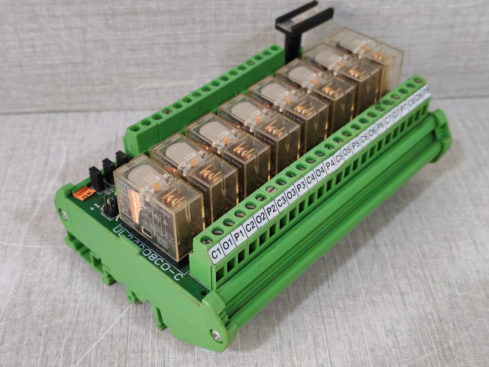 UL GROUP UL24DO8CO-C UL GROUP UL24DO8CO-C 8-CHANNEL RELAY BOARD 9