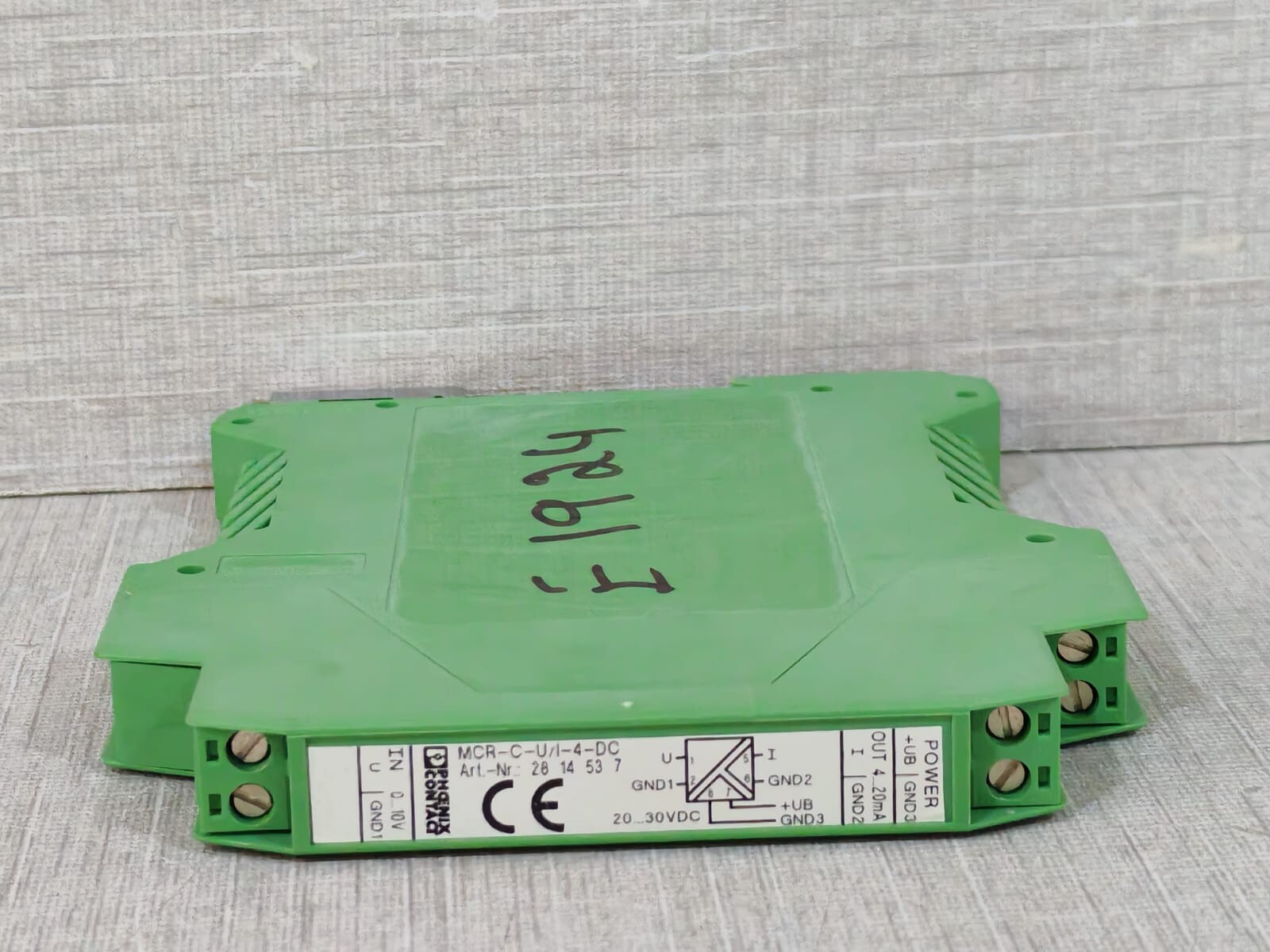 Phoenix Contact MCR-C-U/I-4-DC PHOENIX CONTACT MCR-C-U/I-4-DC ISOLATING AMPLIFIER 2814537 3