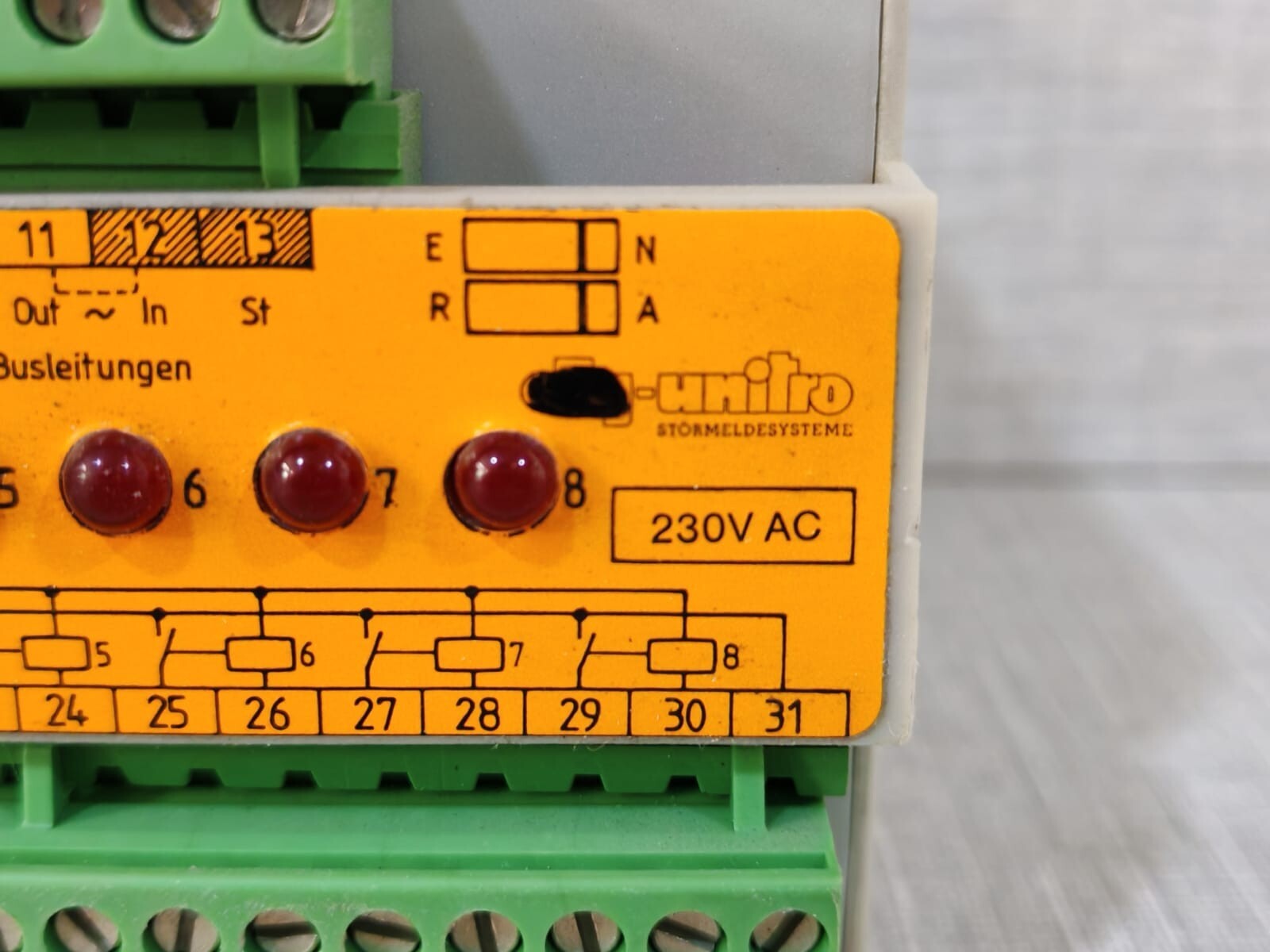 CTQ-UNITRO QC8/M CTQ-UNITRO QC8/M FAULT REPORTING SYSTEM 230VAC 3