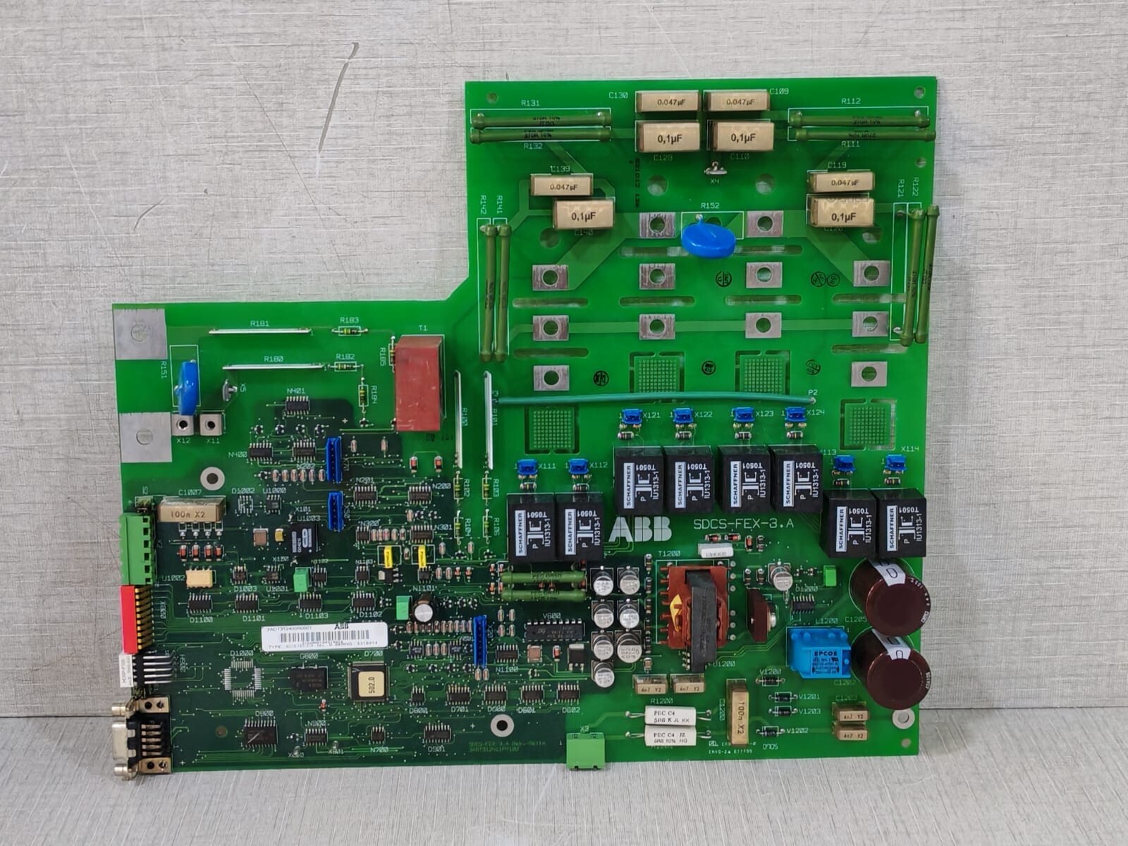 ABB SDCS-FEX-3.A REV.D SPEED CONTROL MOTHERBOARD 3ADT312400R0001