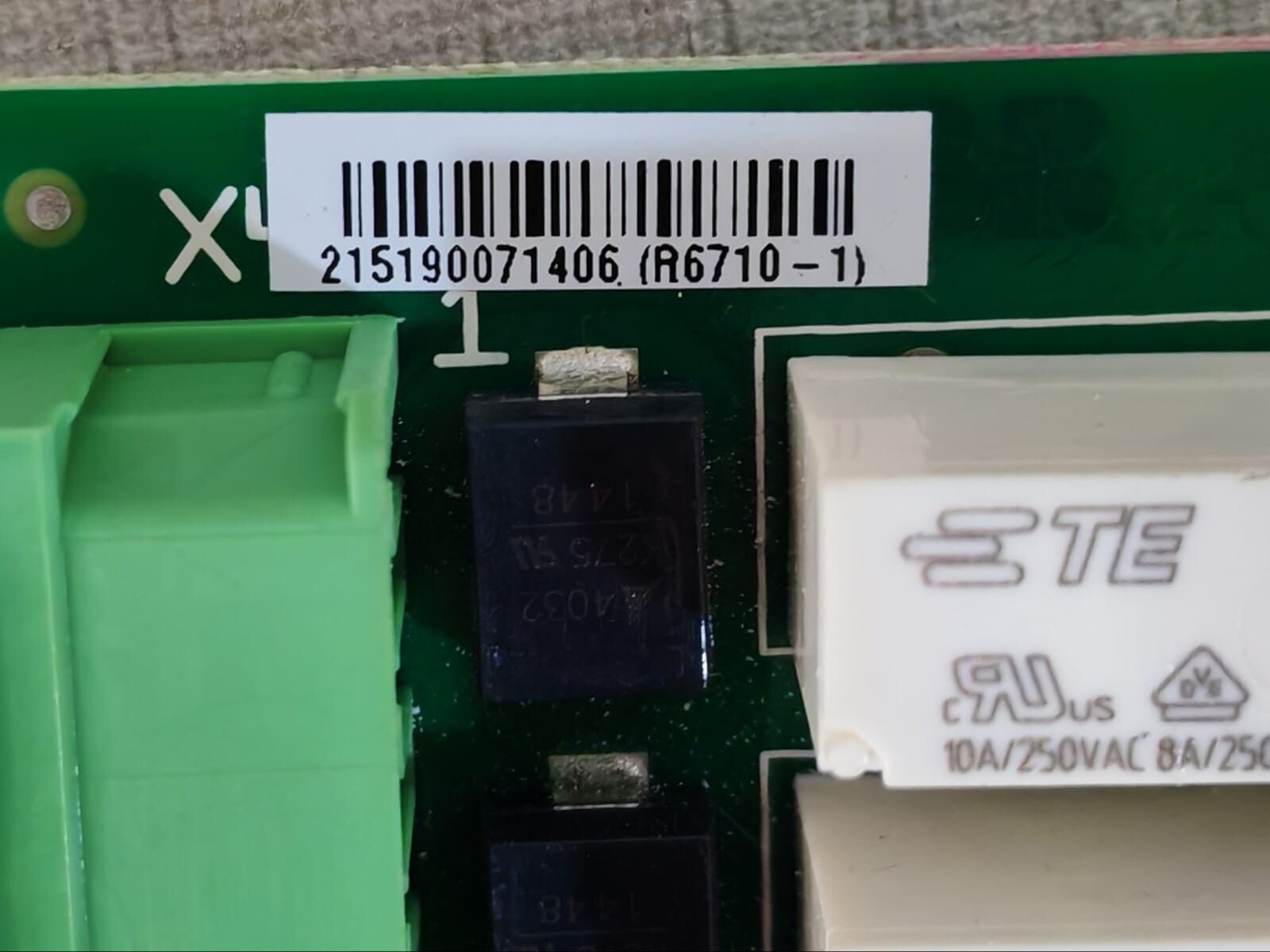 ABB ABB SDCS-IOB-21 ABB SDCS-IOB-21 PLC Module PCB Board 6