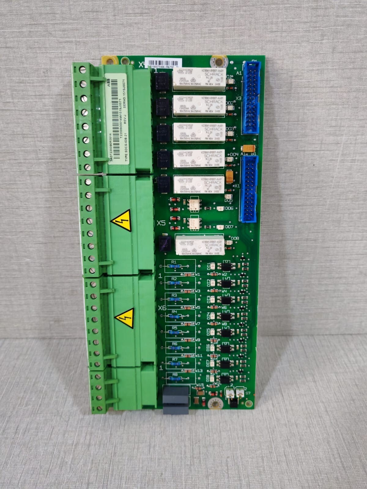 ABB SDCS-IOB-21 PLC Module PCB Board