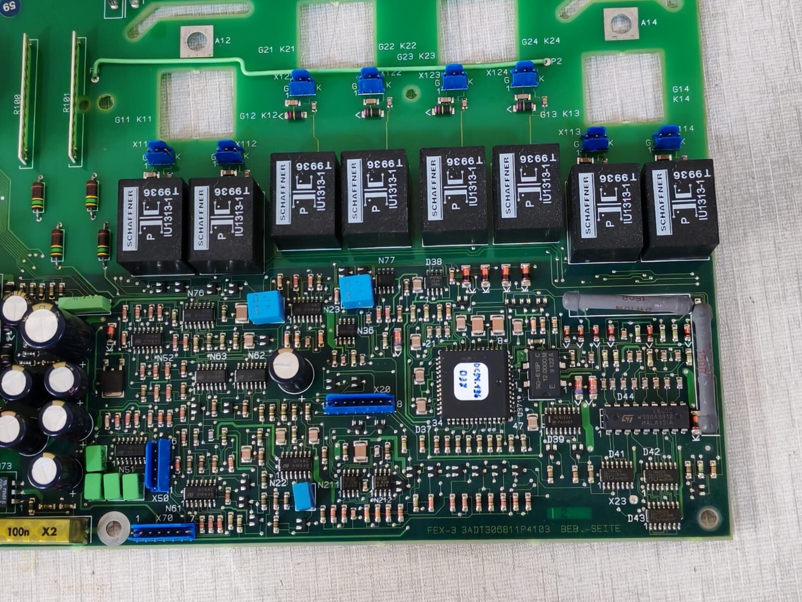 ABB 3ADT306800R1 ABB SDCS-FEX3 Motherboard 3ADT306800R1 PCB Board 6