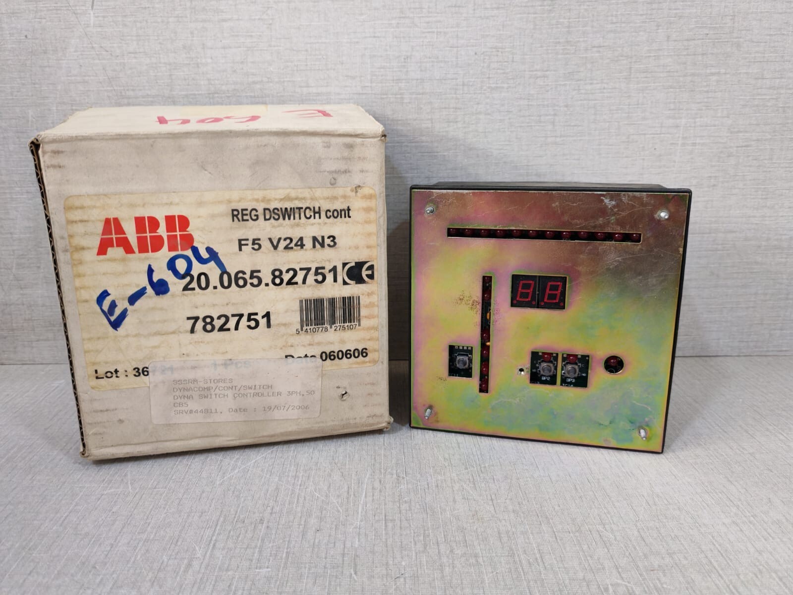 ABB F5 V24 N3 Dyna Switch Controller 20.065.82751