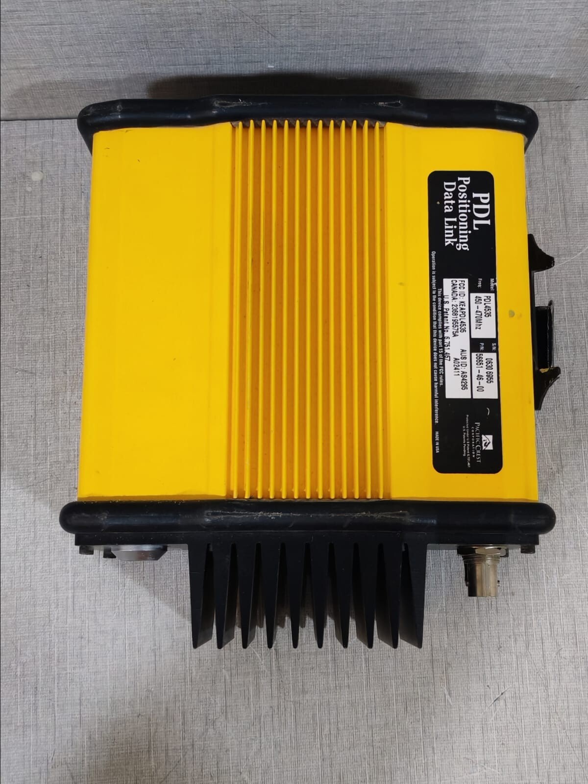 Trimble PDL4535 TRIMBLE HPB450 PDL4535 POSITIONING DATA LINK 7