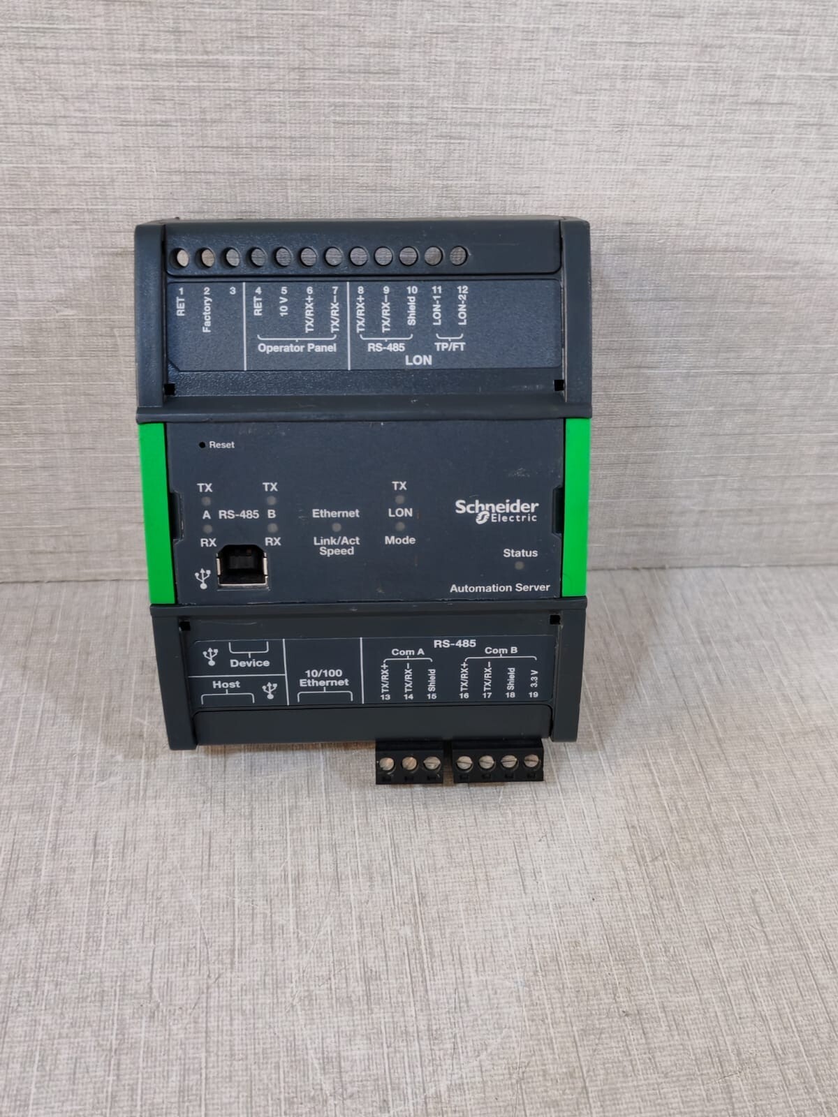 Schneider Electric AS Automation Server P/n: SXWAUTSVR10001 without Base