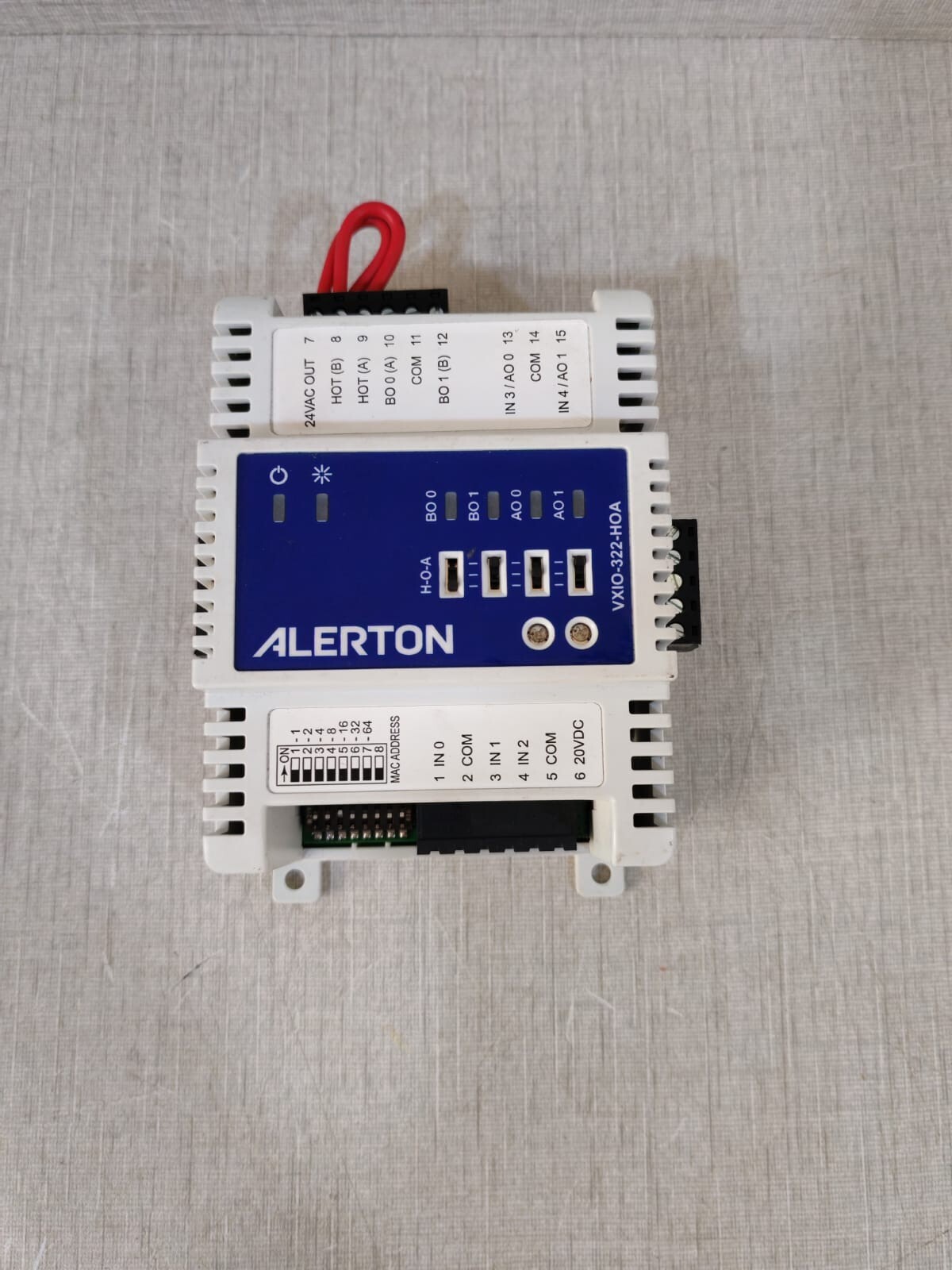 Alerton VXIO-322-HOA Alerton VXIO 322 HOA VXIO 322 HOA Bacnet Programmable I/O Expansion Module 3
