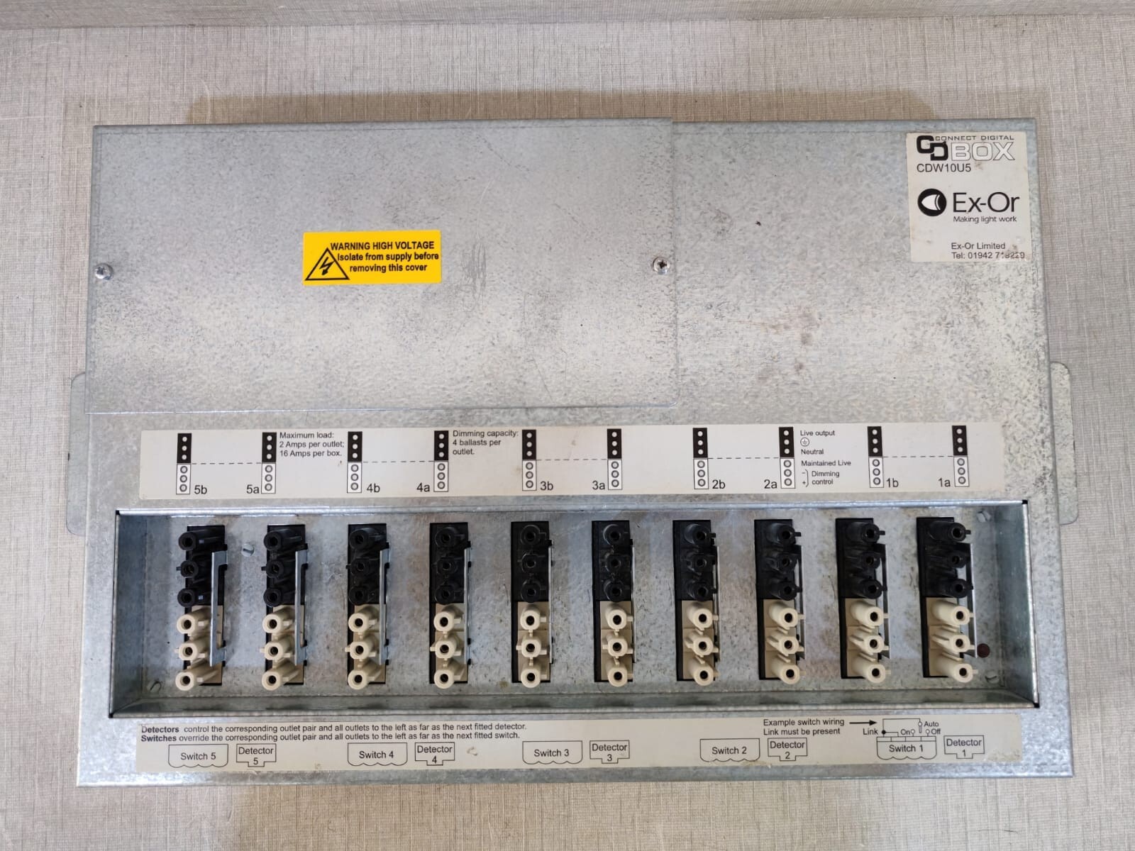 Ex-Or CDW10U5 Ex-Or CDW10U5 Connect Digital Box 3