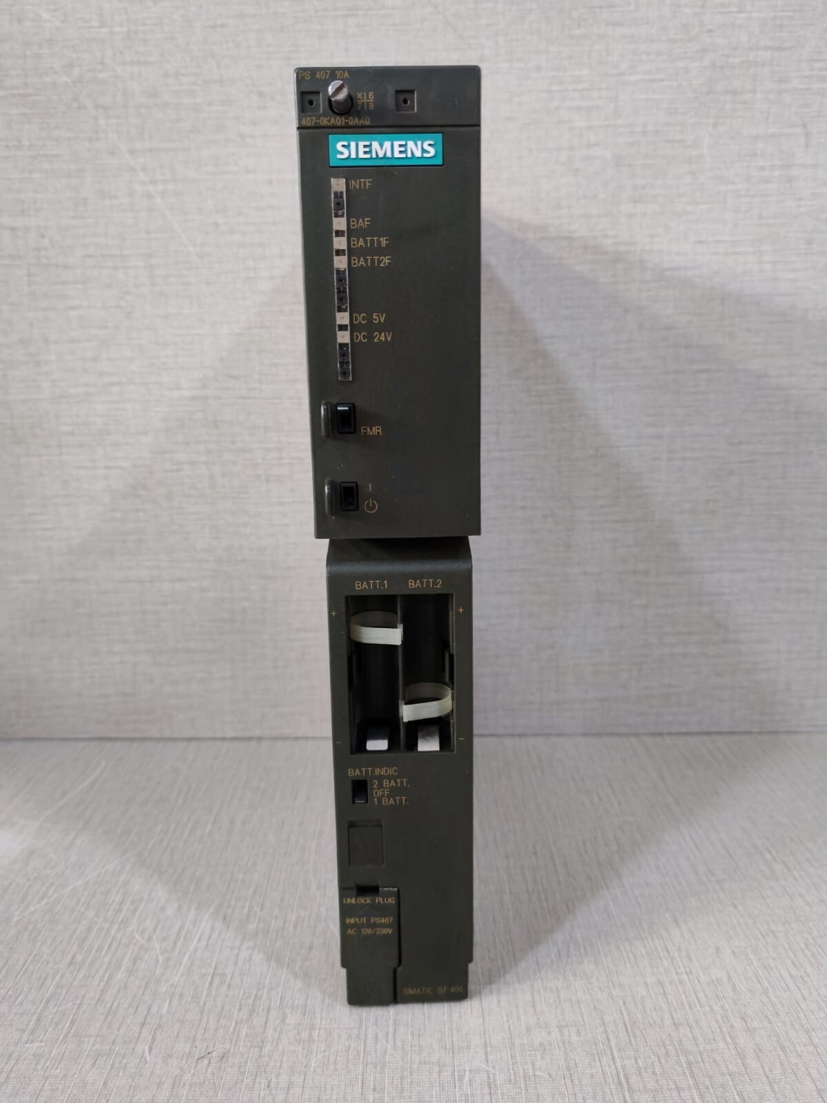 Siemens SIMATIC S7-400 PLC Module 6ES7 407-0KA01-0AA0