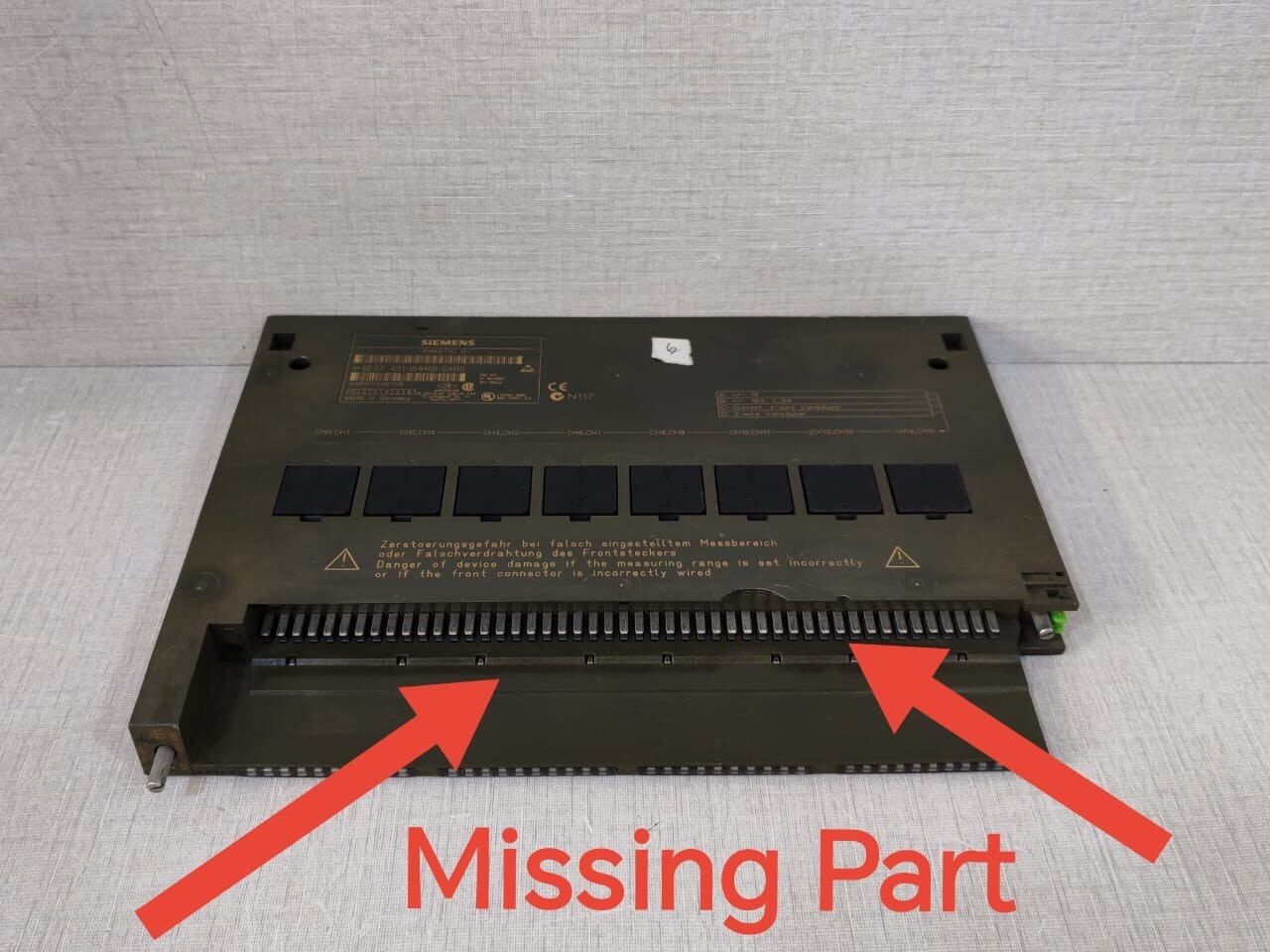 Siemens 6ES7 431-0HH00-0AB0 SIEMENS SIMATIC S7 6ES7 431-0HH00-0AB0 PLC Module 3