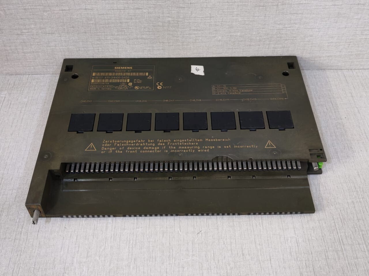 SIEMENS SIMATIC S7 6ES7 431-0HH00-0AB0 PLC Module