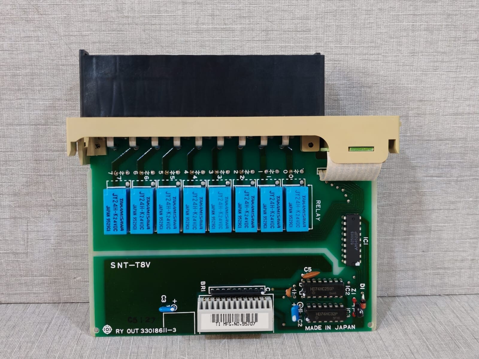 Hitachi 33018611-3 HITACHI POM-RC RELAY OUTPUT MODULE 33018611-3 4