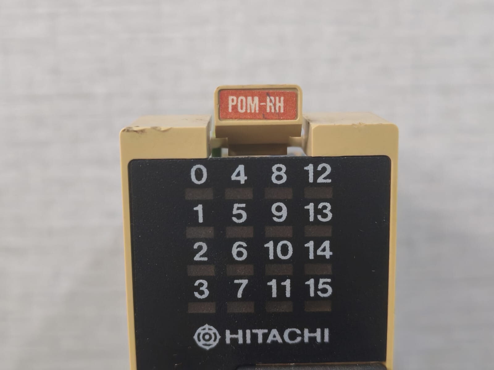 Hitachi POM-RH HITACHI POM-RH PROGRAMMABLE CONTROLLER 3301633-6 3