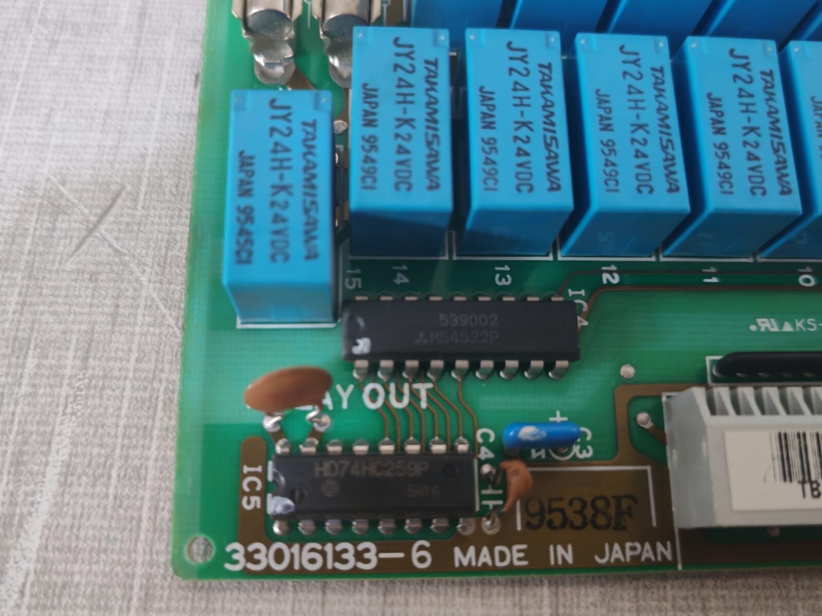 Hitachi POM-RH HITACHI POM-RH PROGRAMMABLE CONTROLLER 3301633-6 5