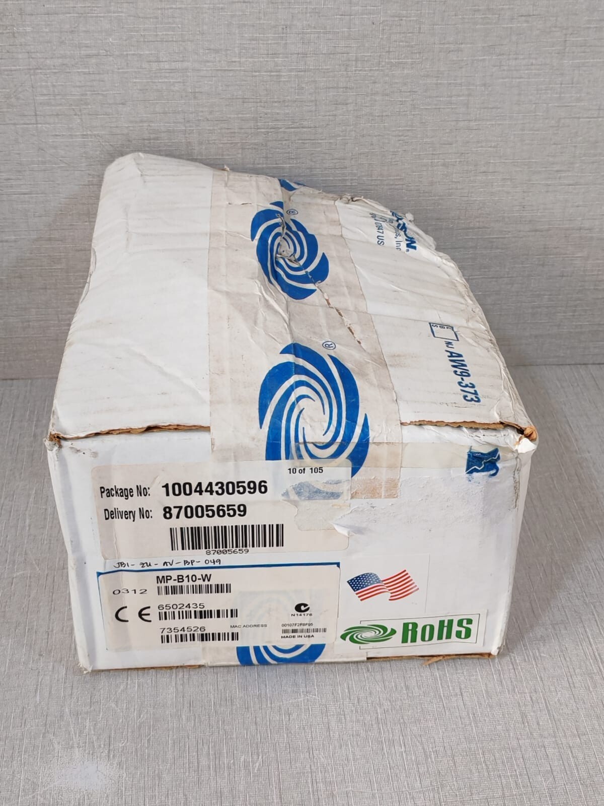 CRESTRON MP-B10-W Media Presentation Button Panel B10 White - SEALED