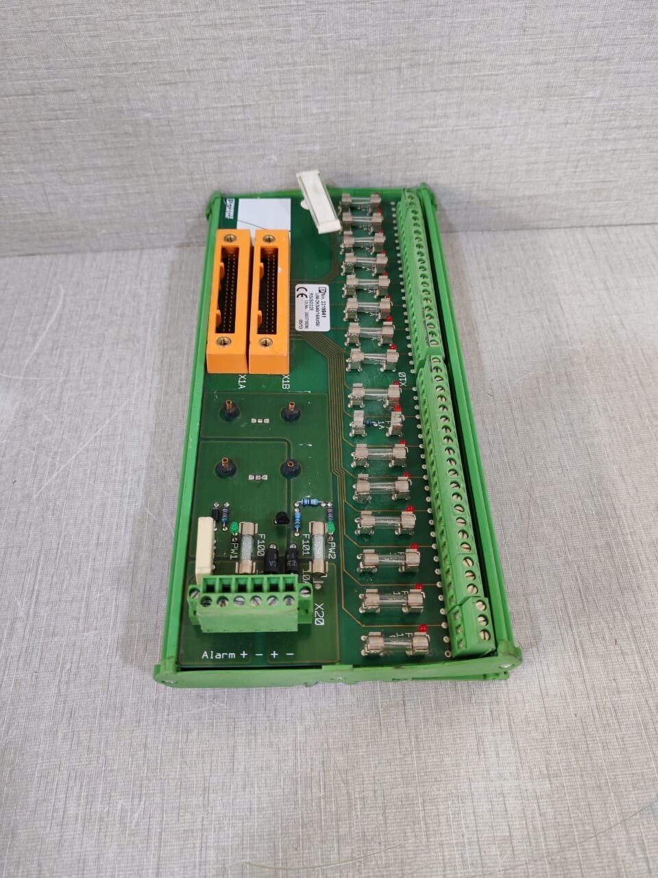 Phoenix Contact UM-2KS40/16AI/SI/RS/SO225 PHOENIX CONTACT UM-2KS40/16AI/SI/RS/SO225 SERIES INPUT MODULE PCB-missing part 6