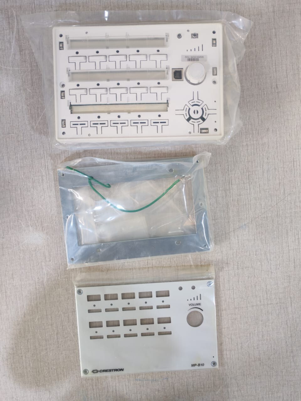 Crestron MP-B10-W CRESTRON MP-B10-W Media Presentation Button Panel B10 White 2