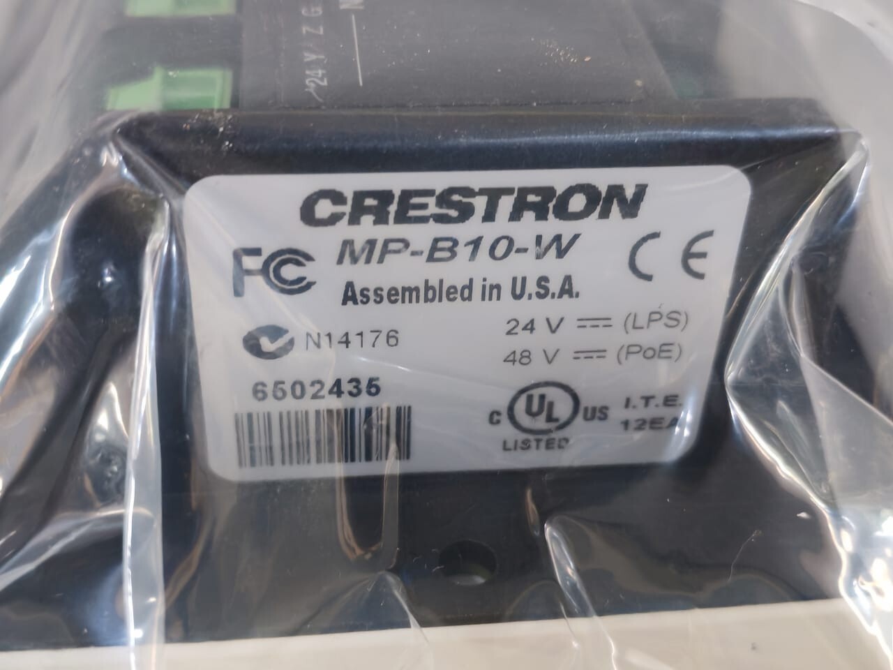Crestron MP-B10-W CRESTRON MP-B10-W Media Presentation Button Panel B10 White 4