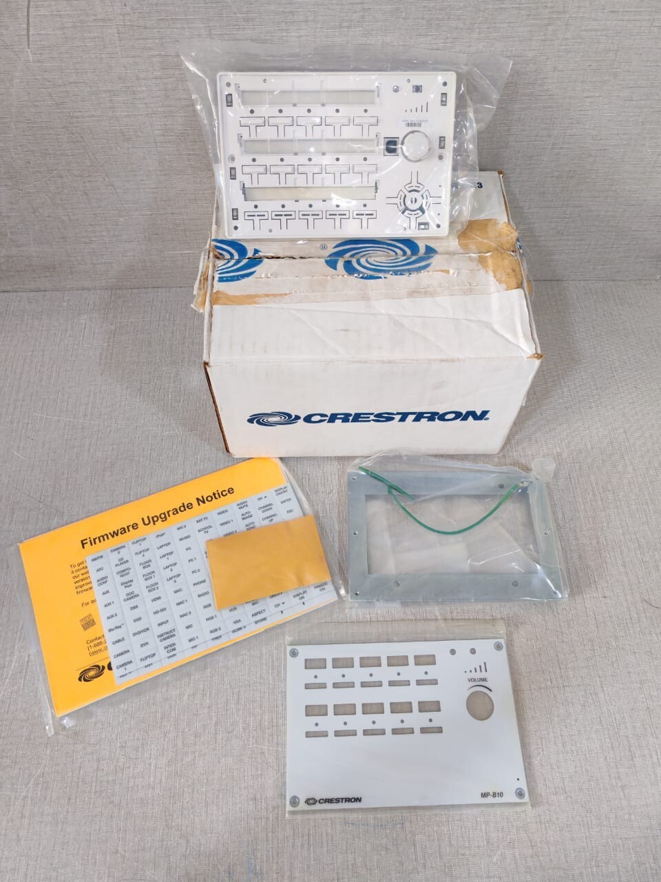 CRESTRON MP-B10-W Media Presentation Button Panel B10 White