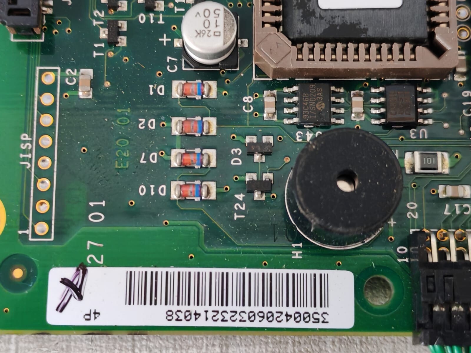 TELEMECANIQUE 35000408 01 E10 01 /CST EUT107 35000408 01 E10 01 WITH CST EUT107 BOARD FOR TELEMECANIQUE MAGELIS XBT F011110 3