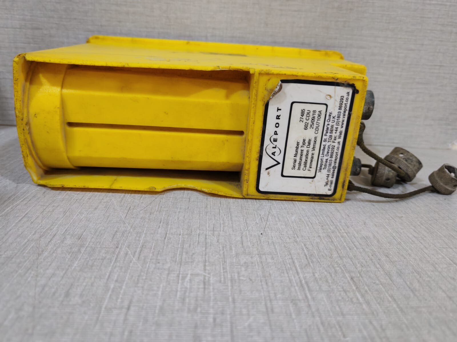 Valeport 602 CTD Valeport Model 602 CTD Version 3.00 Control Display Unit 10
