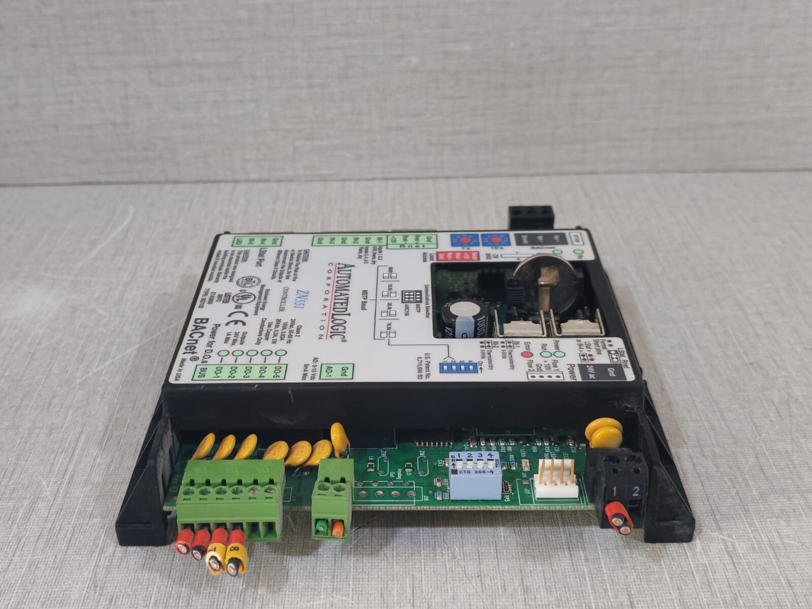 BACnet AUTOMATEDLOGIC REV-13 BACnet AUTOMATEDLOGIC ZN551 CONTROLLER MODULE REV 13 4