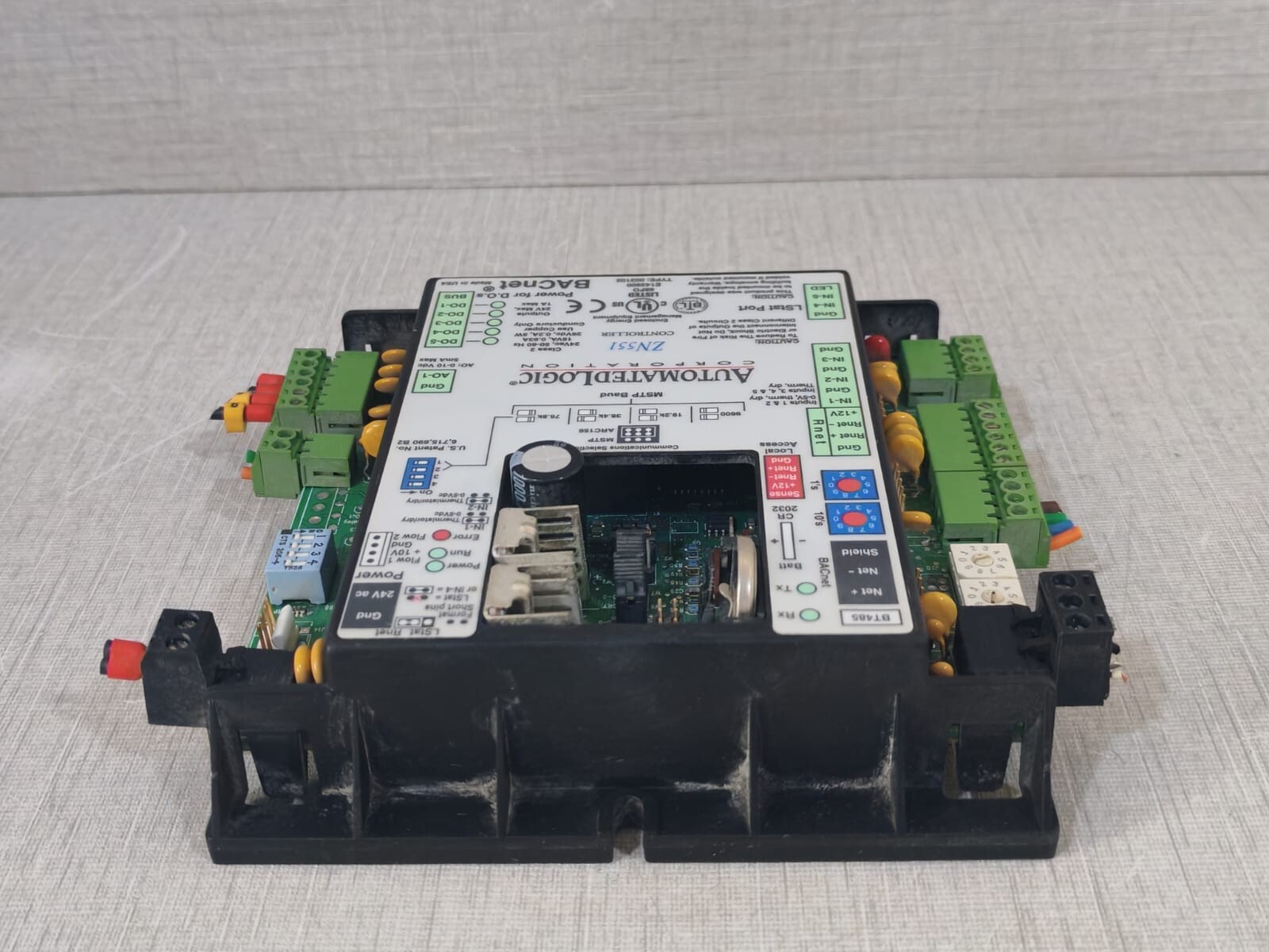 BACnet AUTOMATEDLOGIC REV-13 BACnet AUTOMATEDLOGIC ZN551 CONTROLLER MODULE REV 13 7