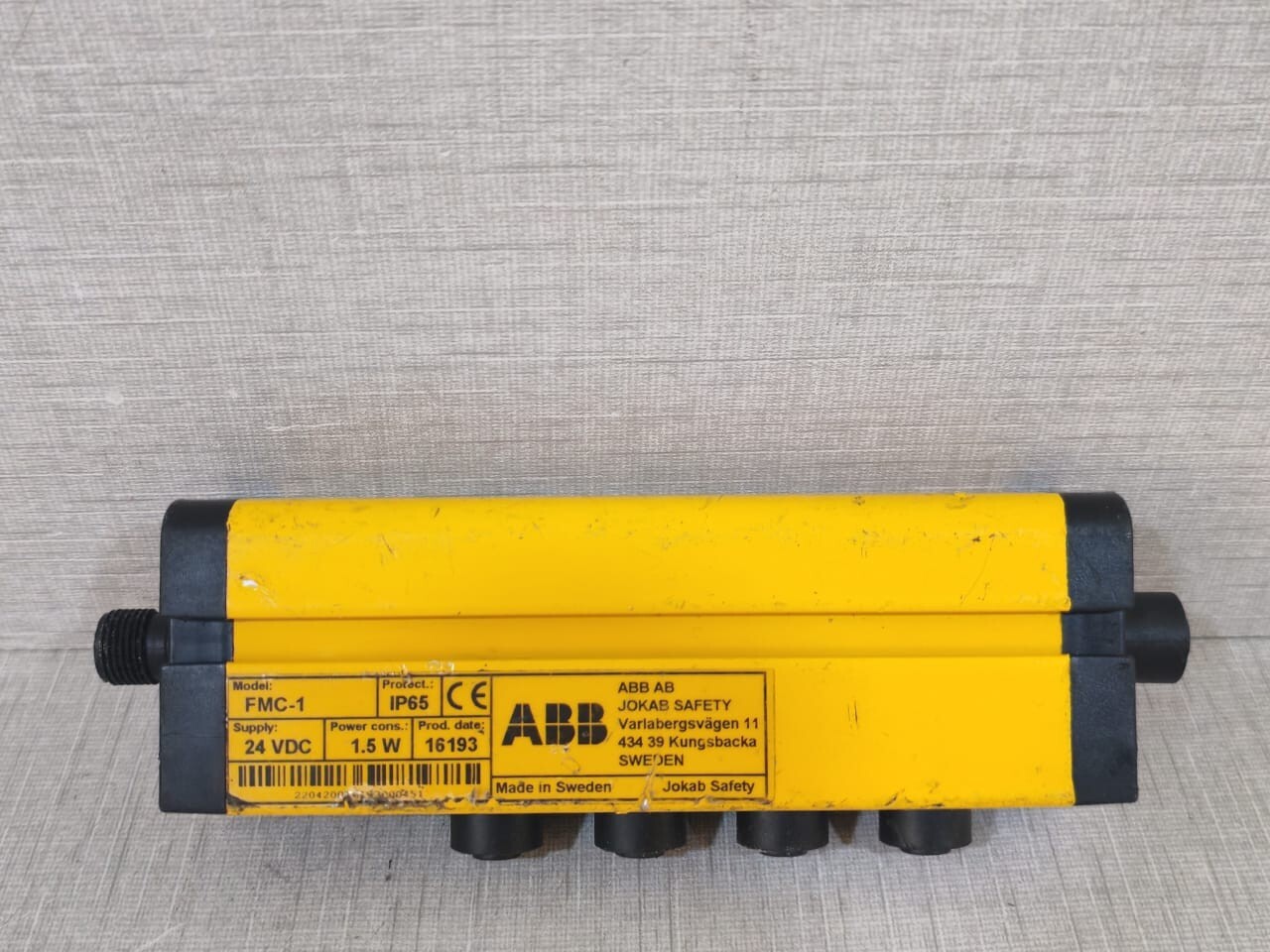 ABB FMC-1 ABB FMC-1 MUTING CONNECTION UNIT 24VDC 4