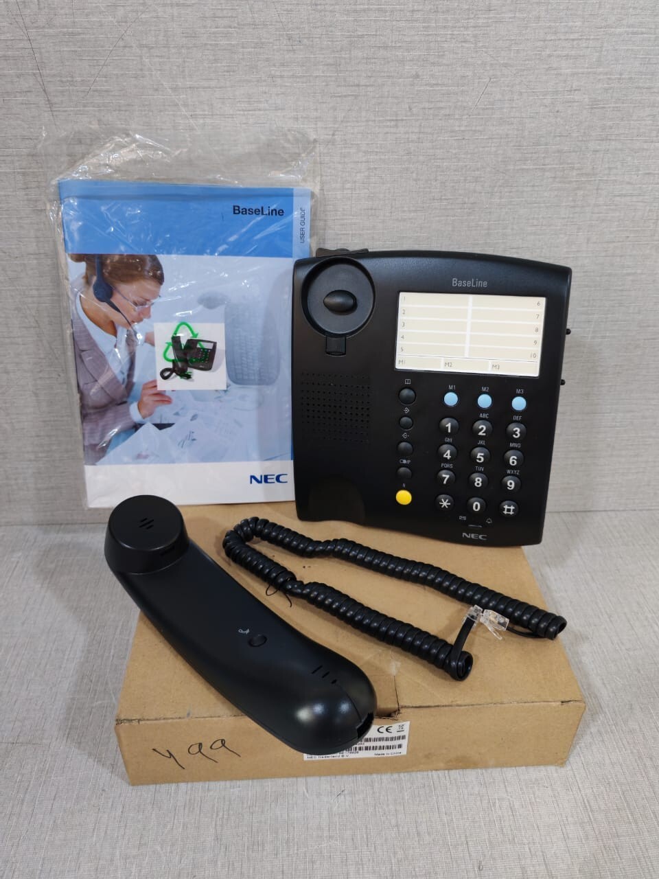 NEC BASELINE 9600 009 29202 | 960000929202 BLACK LANDPHONE KGAFBE179826