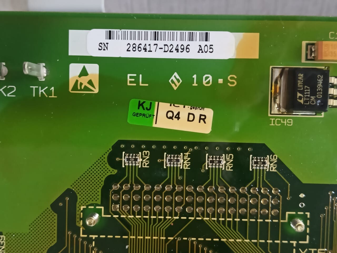 Rexroth DDC01.2-N050C-DA01-01-FW REXROTH / INDRAMAT DDC01.2-N050C-DA01-01-FW AC SERVO COMPACT CONTROLLER 7
